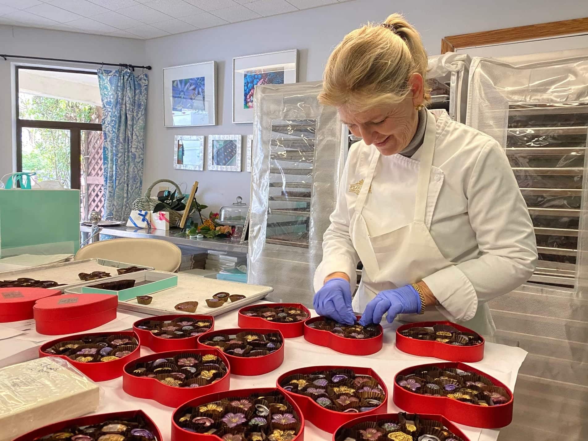Valentine's Day flowers featured by the Calistoga Tribune