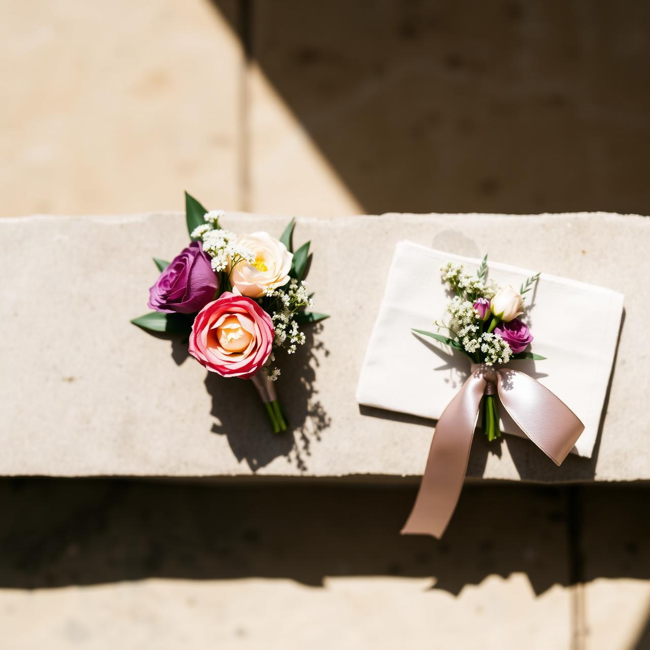 Boutonnière & Corsage Set — EV Floral Design, Napa Valley